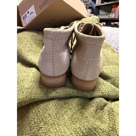 Clarks Wallabee Desert Boots in Maple Suede sz 8 NIB - Picture 7 of 9